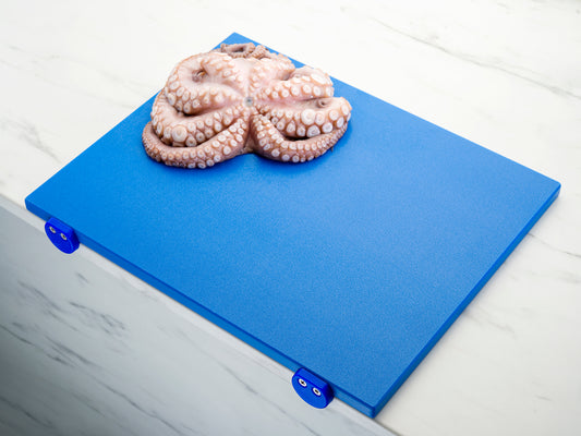 Tagliere in polietilene con fermi