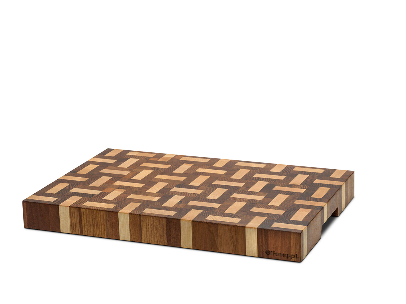 Tagliere in legno di frassino e robinia evaporata con maniglie