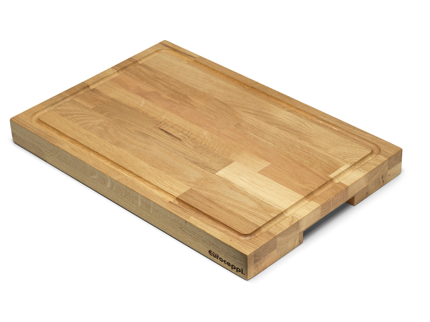 Tagliere in legno di design con maniglie laterali