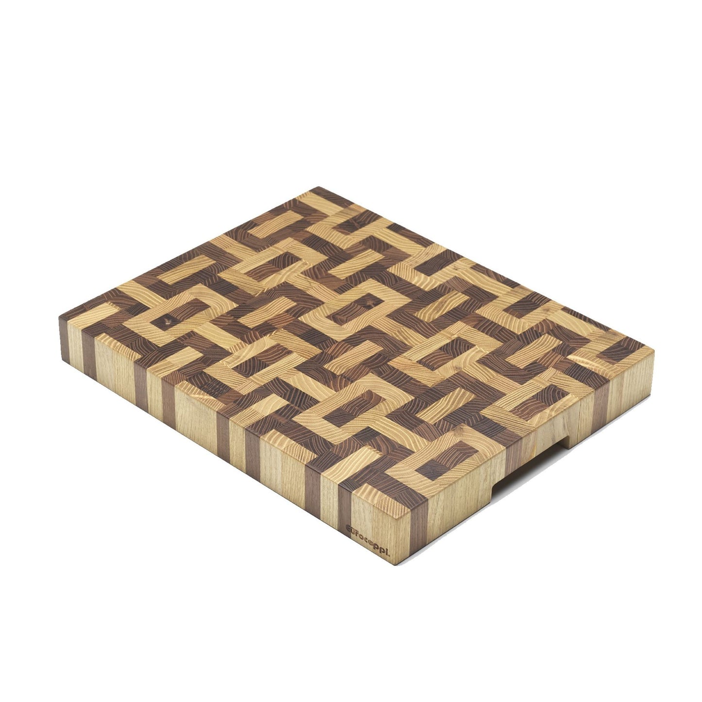 Tagliere in legno di robinia evaporata ed essiccata con maniglie