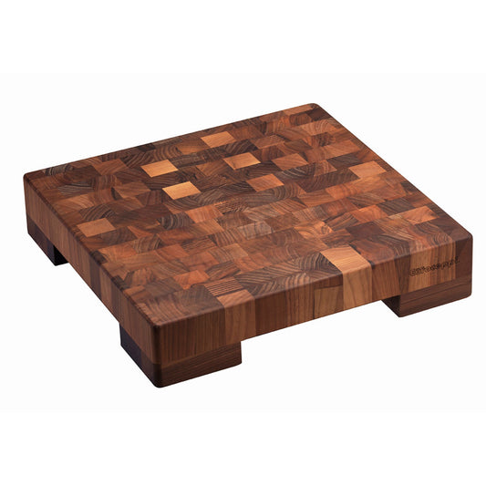 Tagliere in legno di noce con piedini