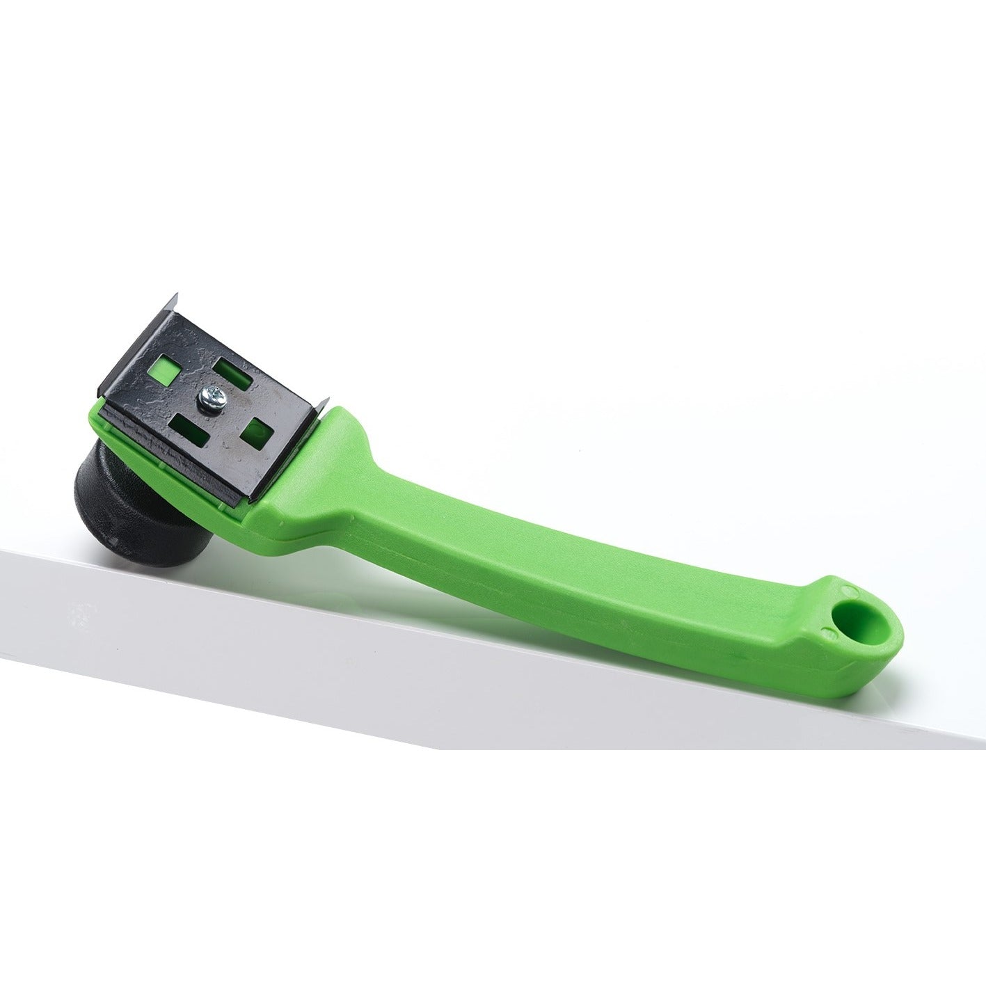 Raschietto in polietilene verde